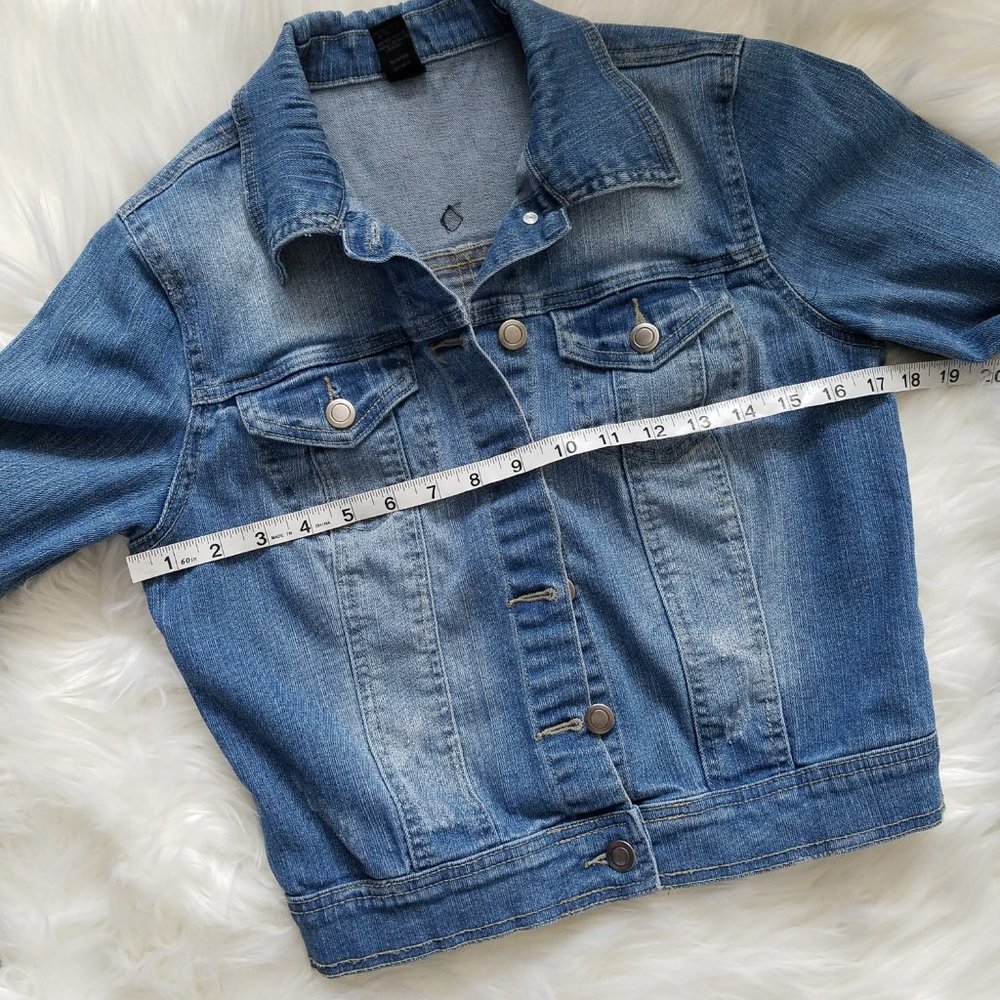 Prana Distressed Denim Jacket Size XS - Picture 12 of 13